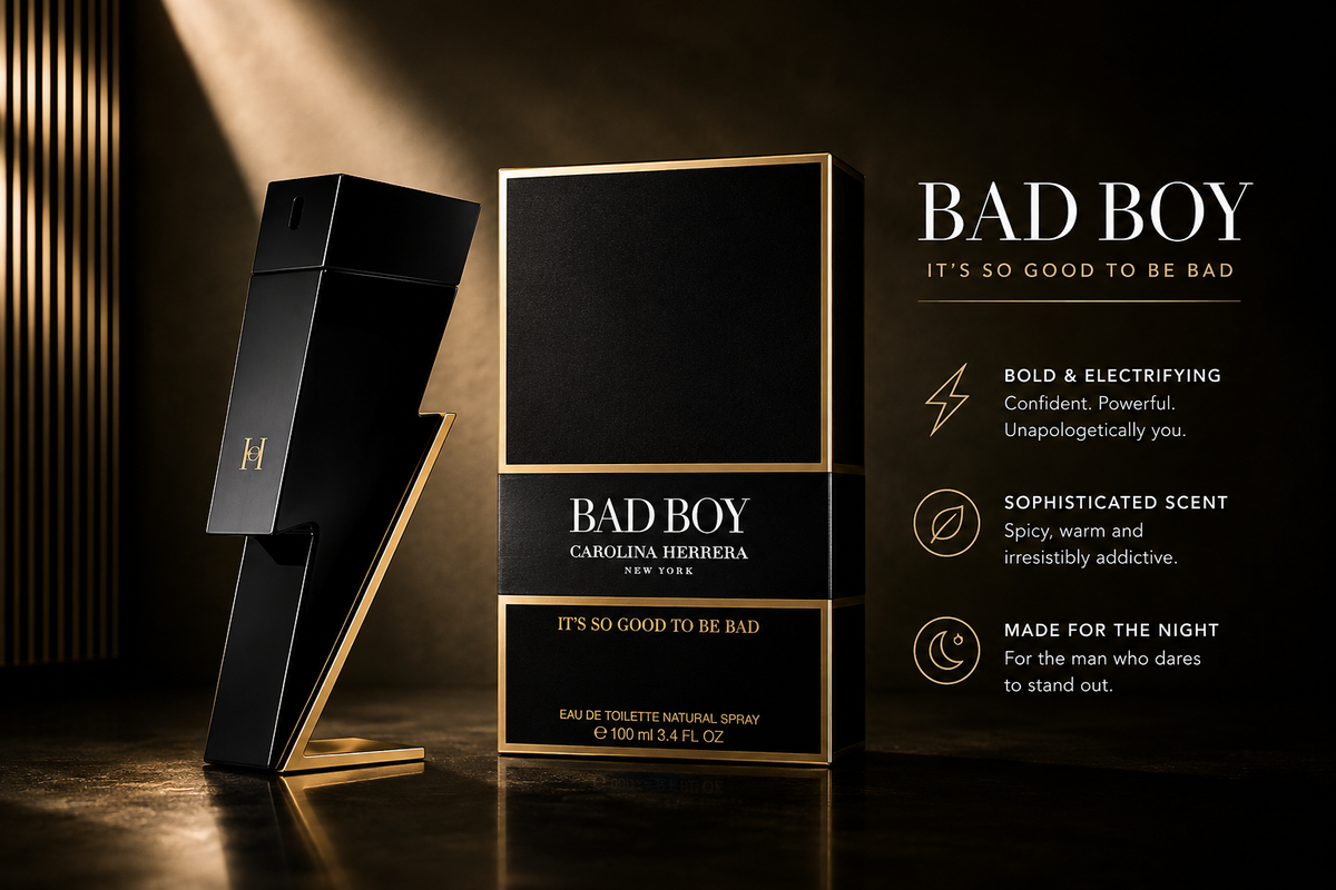 Carolina Herrera Bad Boy It’s So Good to Be Bad